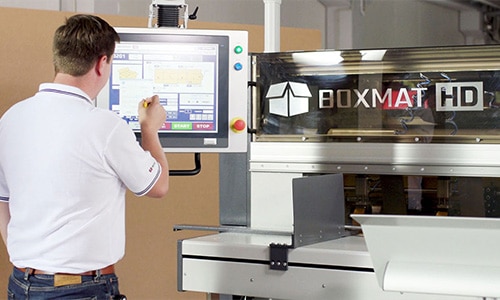 BOXMAT HD  The most complete short run box maker on the market