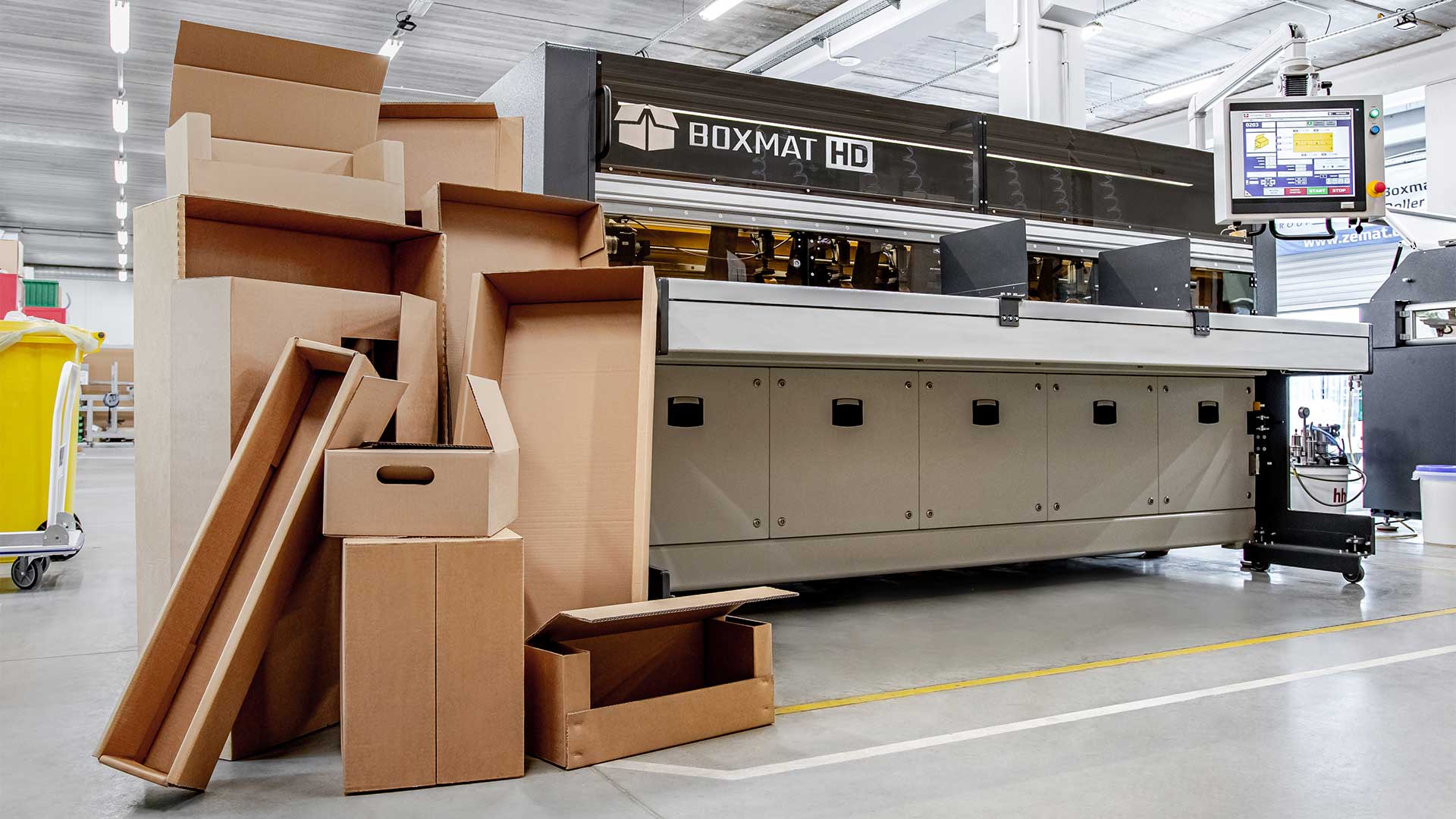 BOXMAT BOXMAKERS  Machines for cardboard boxes production