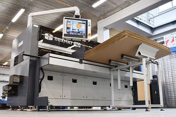 BOXMAT HD 8 Máquina para cajas de cartón corrugado